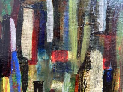 SOIRé.E

Composition abstraite.

Huile sur...