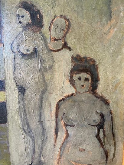 
Roland BIERGE (1922-1991)




Deux nus.




Huile...