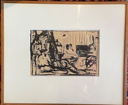 Ernest FOUARD (1883-1951)

Scène de maison...
