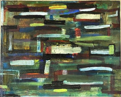 SOIRé.E

Composition abstraite.

Huile sur...