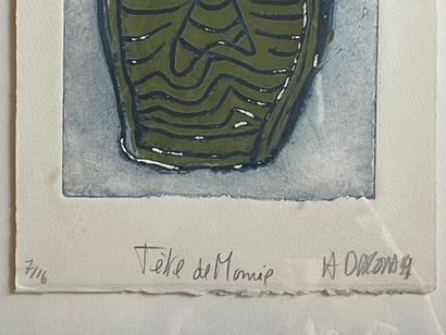 Hervé DI ROSA (1959)

Tête de momie.

Estampe...