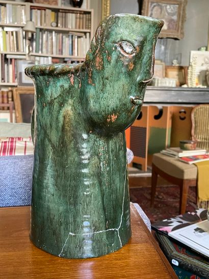 JEAN DERVAL (1925-2010) 

Grand pichet en...