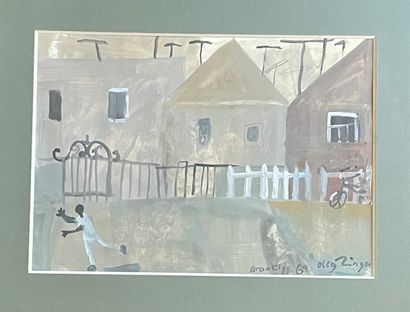 Oleg ZINGER (1910-1998)

Brooklyn

Gouache...