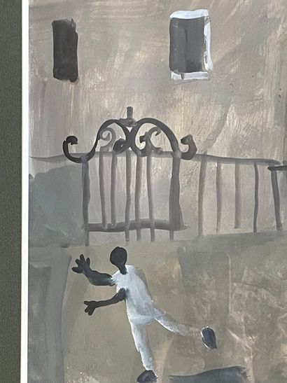 Oleg ZINGER (1910-1998)

Brooklyn

Gouache...