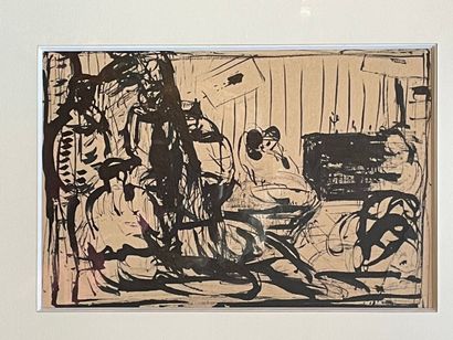 Ernest FOUARD (1883-1951)

Scène de maison...