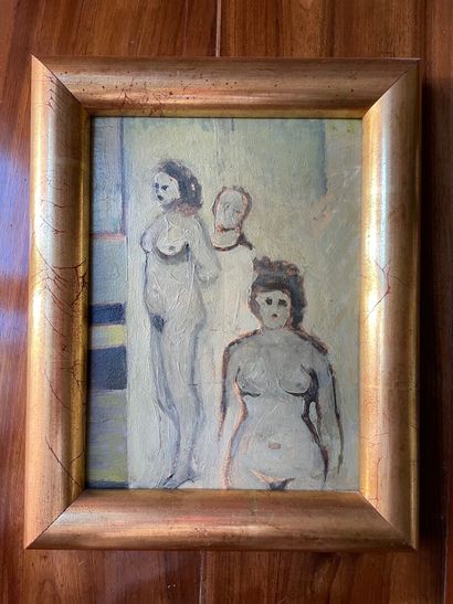 
Roland BIERGE (1922-1991)




Deux nus.




Huile...