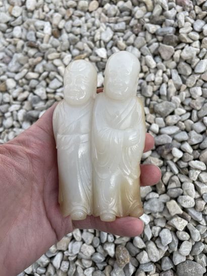 Statuette en pierre dure sculptée. Chine

H....