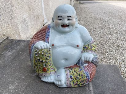Bouddha rieur.

Sculpture en porcelaine de...