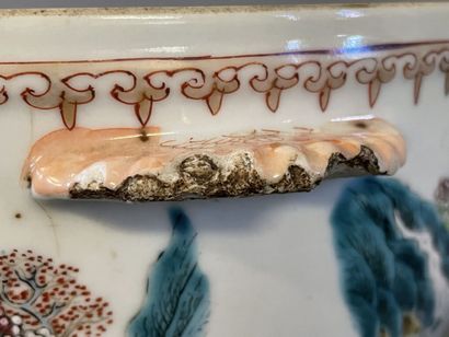 Soupière en porcelaine de Chine à décor de...