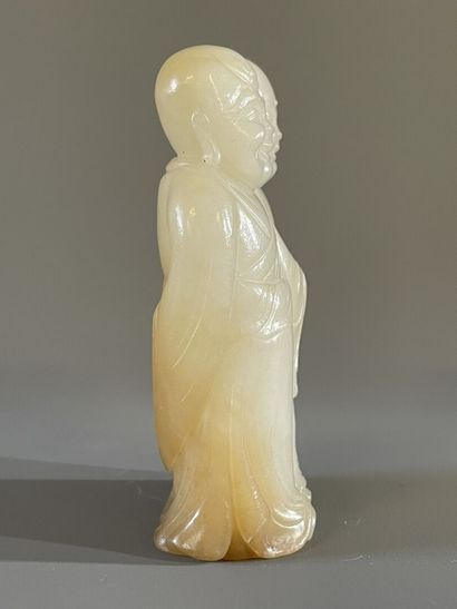Statuette en pierre dure sculptée. Chine

H....