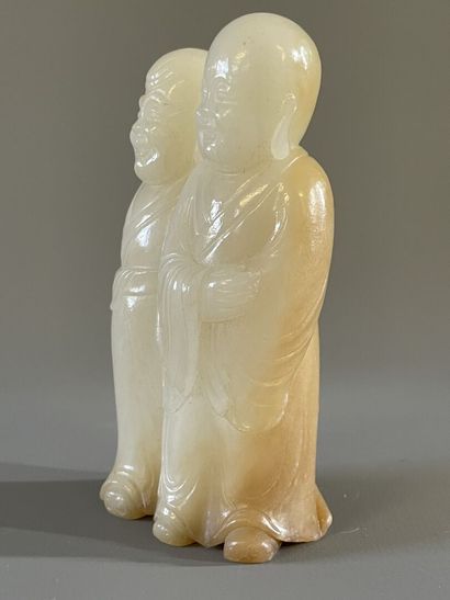 Statuette en pierre dure sculptée. Chine

H....