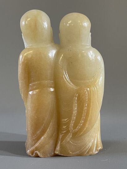 Statuette en pierre dure sculptée. Chine

H....