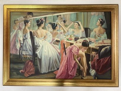 Ecole asiatique XX°

Les danseuses dans la...