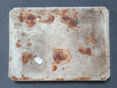 CHINE, XIXème siècle.

Petit plateau en porcelaine...