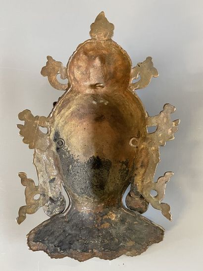 Buste de Tara, divinité bouddhiste chinoise,...