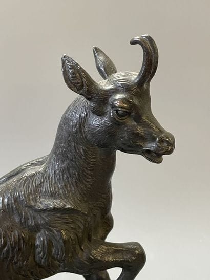 Jules MOIGNIEZ (1835-1894)

Chamois en bronze...