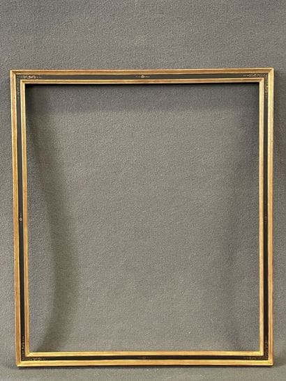 Cadre en bois noir et doré

Dim. intérieur:...