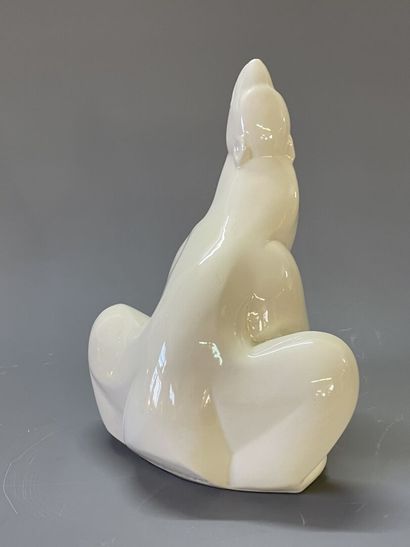 G.H. LEMANCEAU d'après 

Ours polaire 

Sculpture...