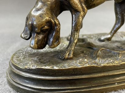 Alfred DUBUCAND (1828-1894)

Chien de chasse.

Epreuve...