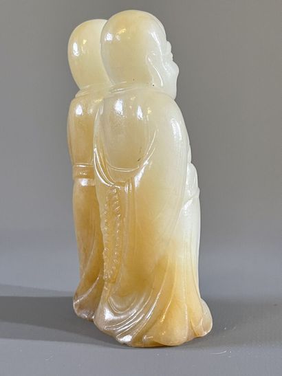 Statuette en pierre dure sculptée. Chine

H....