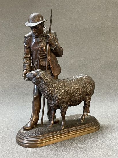 Isidore Jules BONHEUR (1827 - 1901)

Berger...