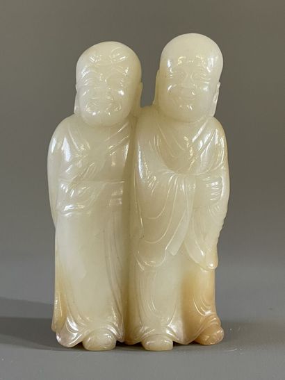 Statuette en pierre dure sculptée. Chine

H....
