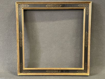 Cadre en bois noir et doré

Dim. intérieur:...