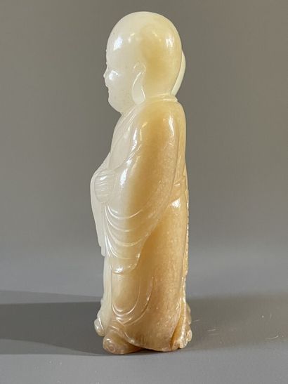 Statuette en pierre dure sculptée. Chine

H....