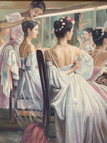 Ecole asiatique XX°

Les danseuses dans la...