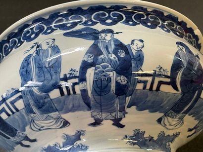 CHINE pour le marché vietnamien , bleu de...