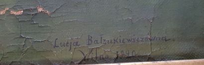 Liucija BALZUKIEWICZÓWNA (POLOGNE 1887-1976)

Femme...