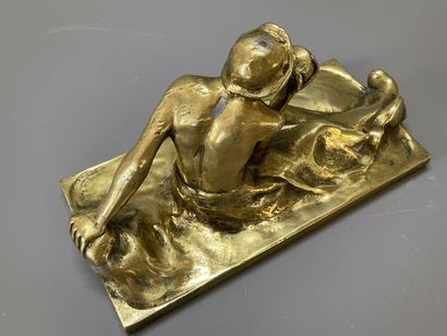Ecole française 

La soif.

Sculpture en...
