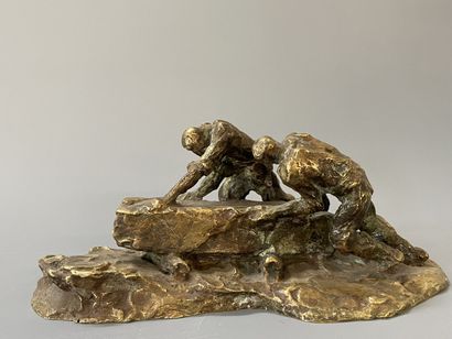 Victor DEMANET (1895-1964)

Les carriers.

Sculpture...