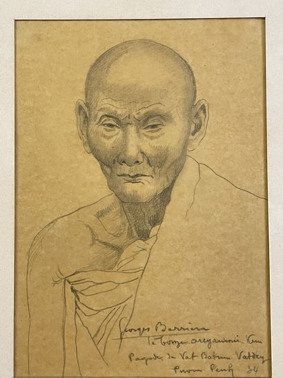 Georges BARRIERE (1881-1944) 

Portrait de...