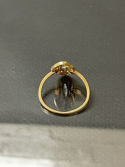 Henri DUBRET (1872-1947).

Bague en or ,...