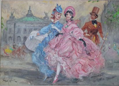 Marcel BLOCH (1882-1966)

Elégantes place...