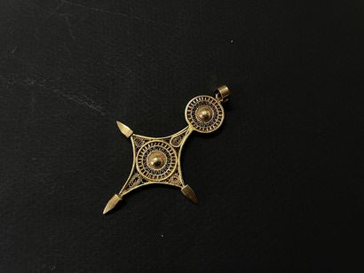 Egyptian cross in gold 750°/00

9,79 g