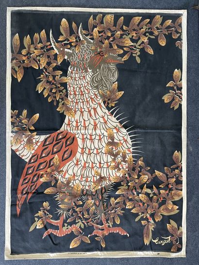 Jean Lurçat 

Impression sur tissu « Le Tapageur...