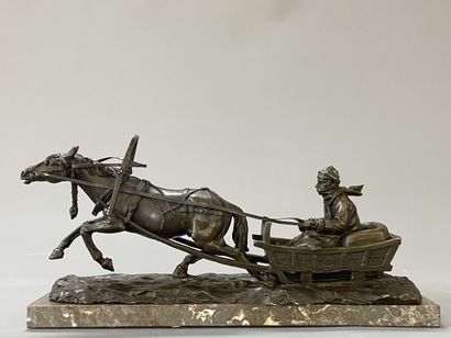 Friedrich GORNIK (1877-1943)

Traineau tiré...