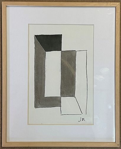 Jacques BUSSE (1922-2004)

Composition géométrique.

Pour...