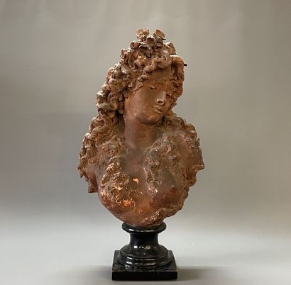 CARRIER-BELLEUSE (1824-1887)

Femme à la...