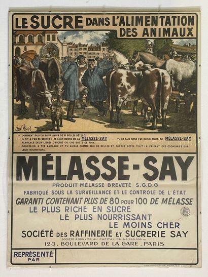 Affiche: Société des Raffineries et Sucreries...