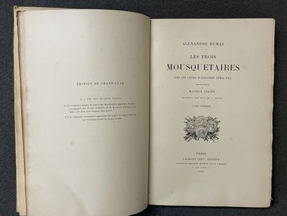Alexandre DUMAS : 

Les trois mousquetaires;...
