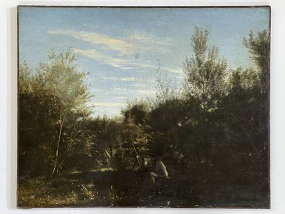 Ecole de Barbizon fin XIX° début XX+

Peintre...