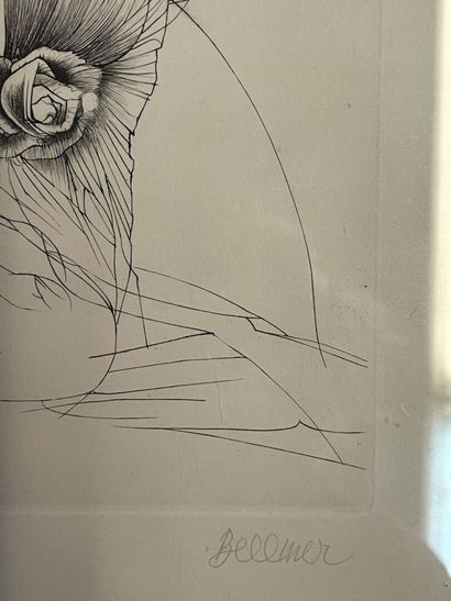 Hans BELLMER (1902-1975)

Tête à la Rose....