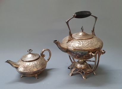 WMF Germany. Art Nouveau silver plated tea...
