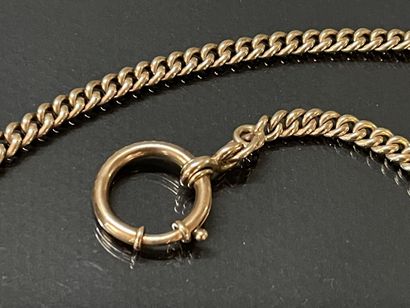 Chaine de montre en or 585°/00 14K.

L: 33...