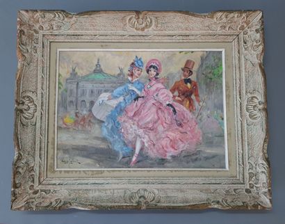 Marcel BLOCH (1882-1966)

Elégantes place...
