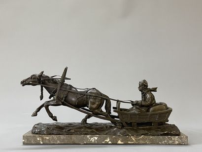 Friedrich GORNIK (1877-1943)

Traineau tiré...