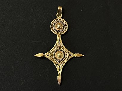 Egyptian cross in gold 750°/00

9,79 g
